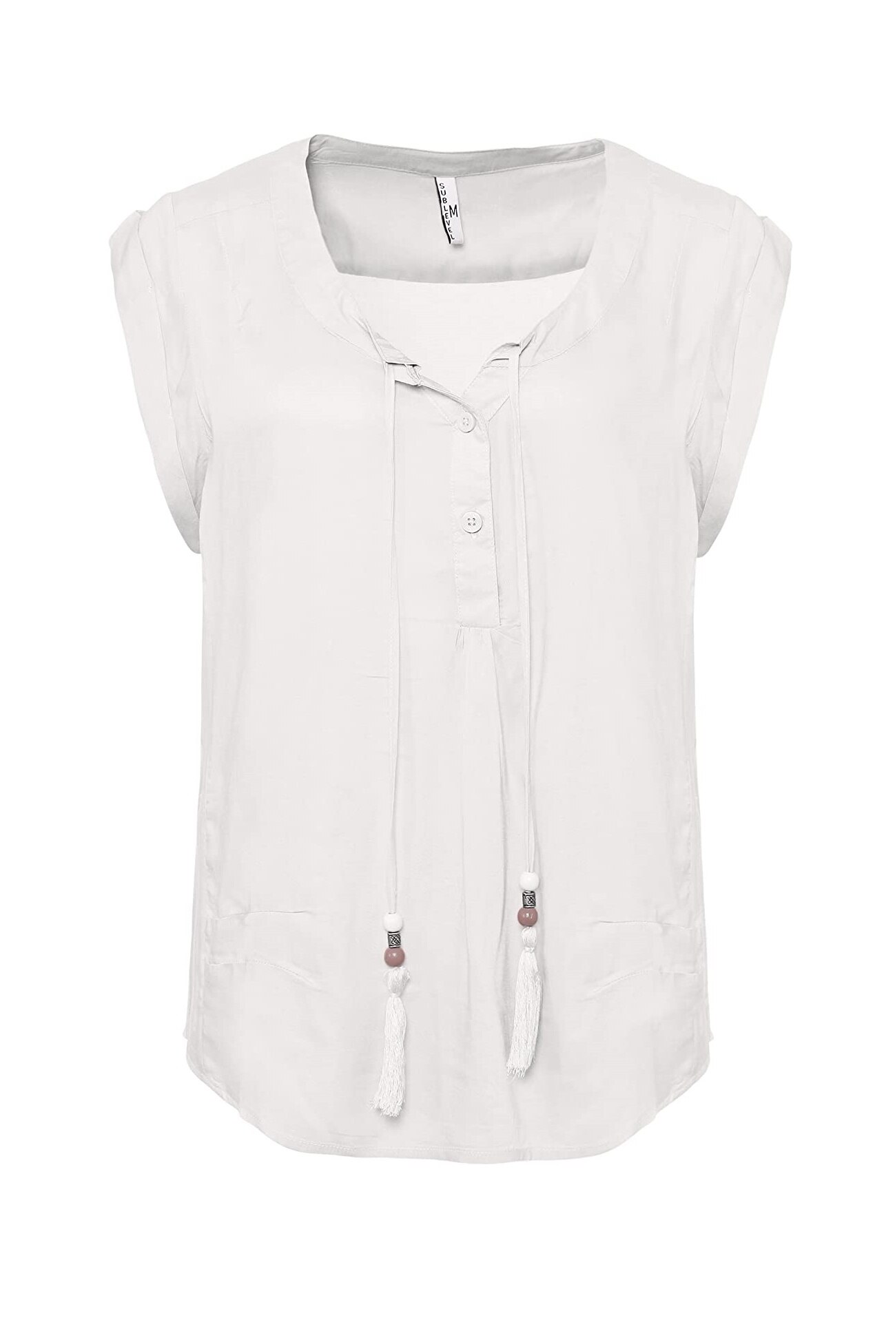 Bluza, Sublevel, D7187Z10373A, Alb, L