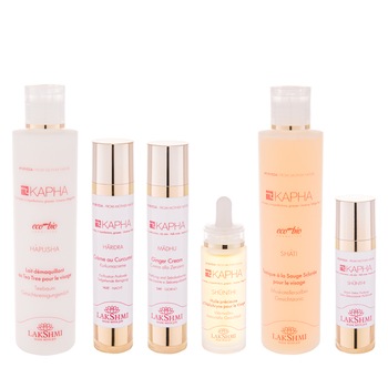 Set 6 produse pentru pielea grasa, mixta si cu impuritati, Lakshmi, 560ml, lapte demachiant, lotiune tonica, ulei facial, ser detoxifiant, crema zi si crema de noapte Set 6 produse pentru pielea grasa, mixta si cu impuritati, Lakshmi, 560ml, lapte demachiant, lotiune tonica, ulei facial, ser detoxifiant, crema zi si crema de noapte