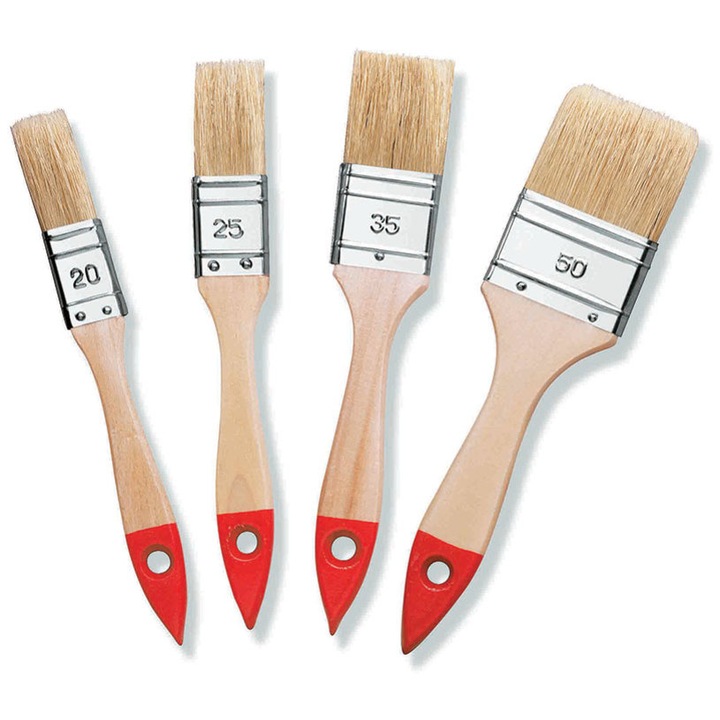 Set pensule, 4 bucati Mark.B7 Color Expert, 20/25/35/50 mm