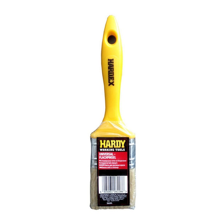 Pensula pentru vopsele Mark.B7 Hardy, 60 mm, Galben