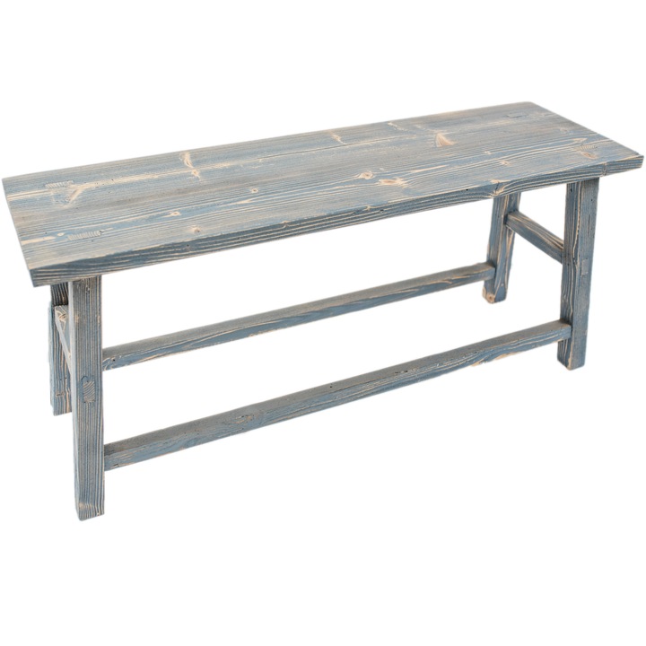 Banca vintage antic grey 130x30x45 cm