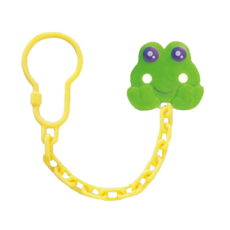 Lant pentru suzeta cu inel BabyMix 160263, Galben 0+ luni