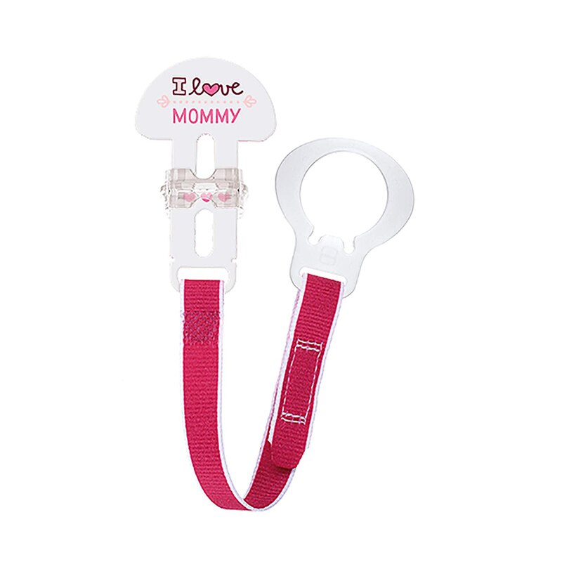 Lant pentru suzeta MAM 639302F, Fucsia 0+ luni