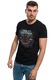 Férfi póló Printex, HARLEY DAVIDSON, Motorkerékpár, fekete