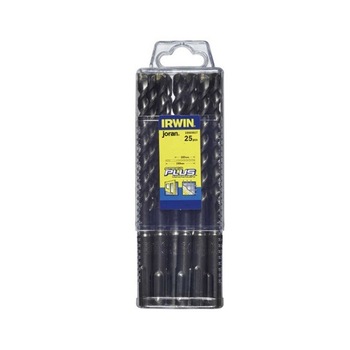Set 25 bucati burghie pentru beton marca Irwin SPEEDHAMMER™ PLUS DRILL BITS de 10.0x100x160 mm Set 25 bucati burghie pentru beton marca Irwin SPEEDHAMMER™ PLUS DRILL BITS de 10.0x100x160 mm