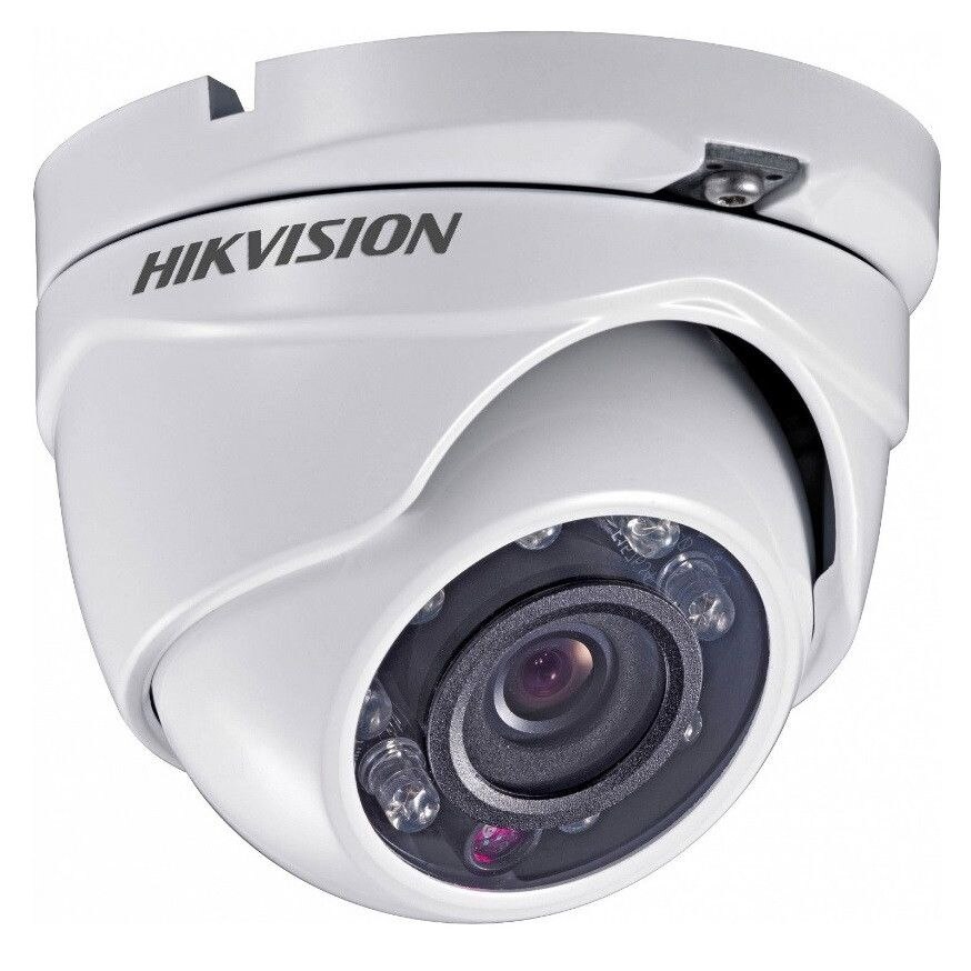 Camera de supraveghere 2MP dome IR TurboHD FullHD 1080p, 1920x1080px 25 fps, iluminator IR automat 25 m,DS-2CE56D0T-IRMF-C