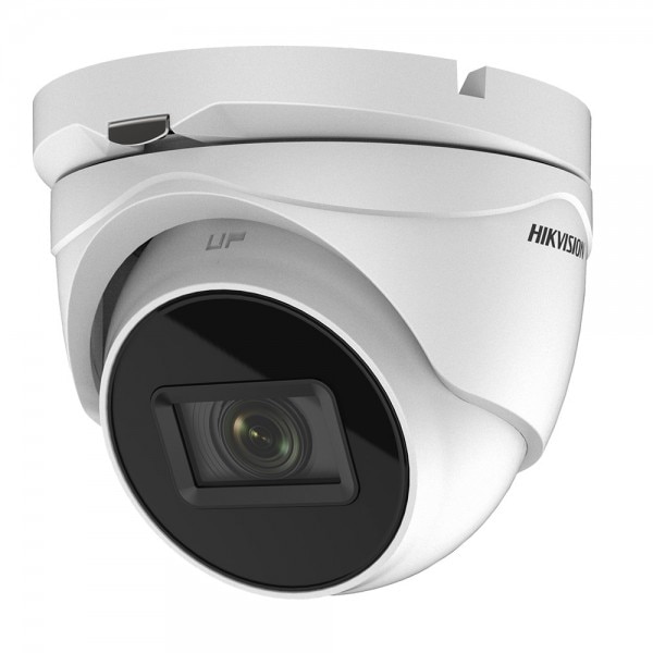 Camera de supraveghere 5 MP dome IR UltraHD TurboHD 4.0 cu zoom motorizat 1440p, 2560 × 1944 pixeli 20 fps,DS-2CE79H8T-AIT3ZF