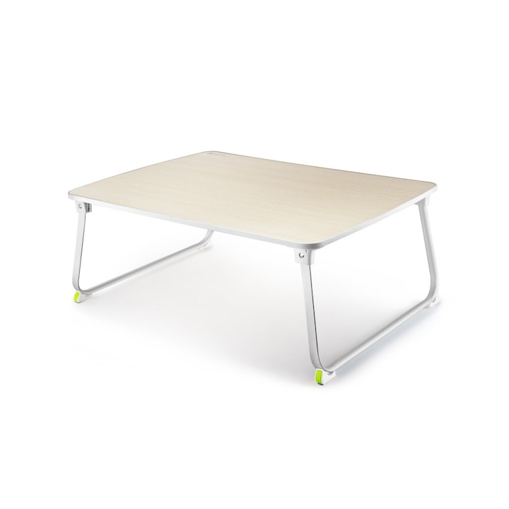 MyTable multifunkcionális asztal laptop, kemping vagy szabadtéri piknikhez, 52*29*0,6 cm, Bézs