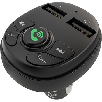 Modulator FM Wireless Borofone BC26 + Incarcator Auto 2xUSB Negru Modulator FM Wireless Borofone BC26 + Incarcator Auto 2xUSB Negru