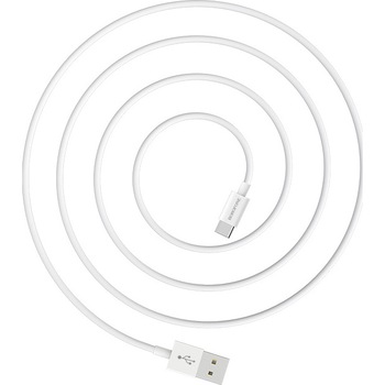 Cablu de date Borofone BX22 Bloom, Type-C, Braided, 1m, Alb Cablu de date Borofone BX22 Bloom, Type-C, Braided, 1m, Alb