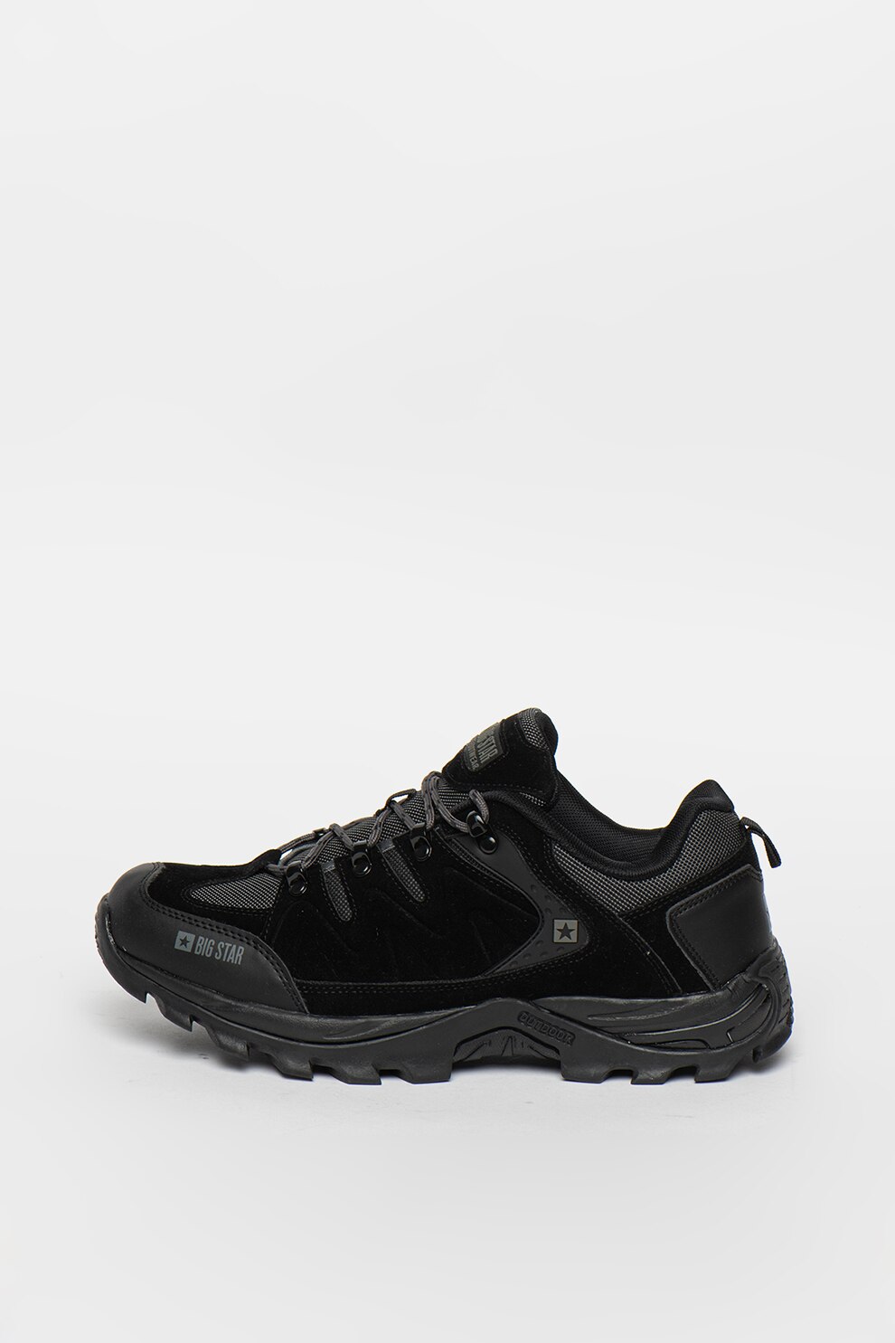 Big Star, Pantofi sport de piele ecologica cu insertie de plasa
