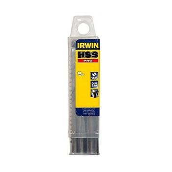Set 5 burghie pentru metal HSS PRO marca Irwin de 7.75 x 75 x 117 mm Set 5 burghie pentru metal HSS PRO marca Irwin de 7.75 x 75 x 117 mm