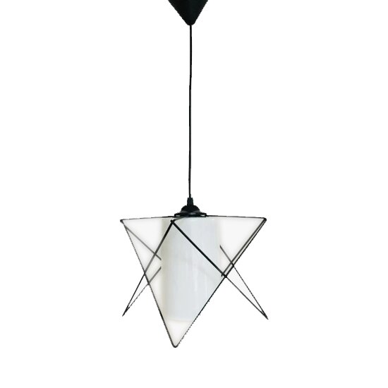 Candelabru Aydinlar, de culoare negru, 1xE27