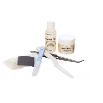 Kit de refacere crapaturi, gropi si taieturi de pe piele, Furniture Clinic, 8 piese Kit de refacere crapaturi, gropi si taieturi de pe piele, Furniture Clinic, 8 piese