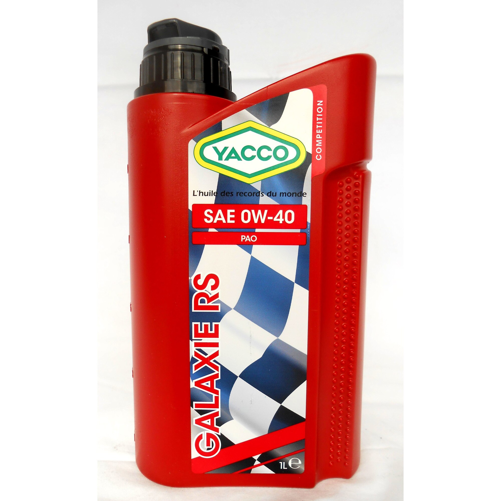 Ulei de motor YACCO GALAXIE RS 0W40 pentru masini de competitie sau stil de conducere sportiva - 1 L
