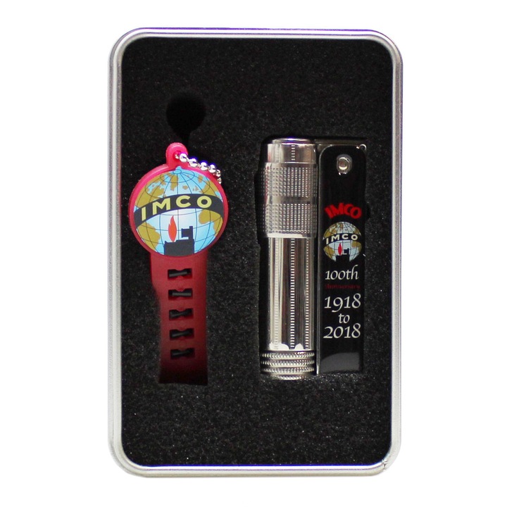 Bricheta IMCO Super Triplex 6700, editie jubiliara, otel inoxidabil lucios, negru