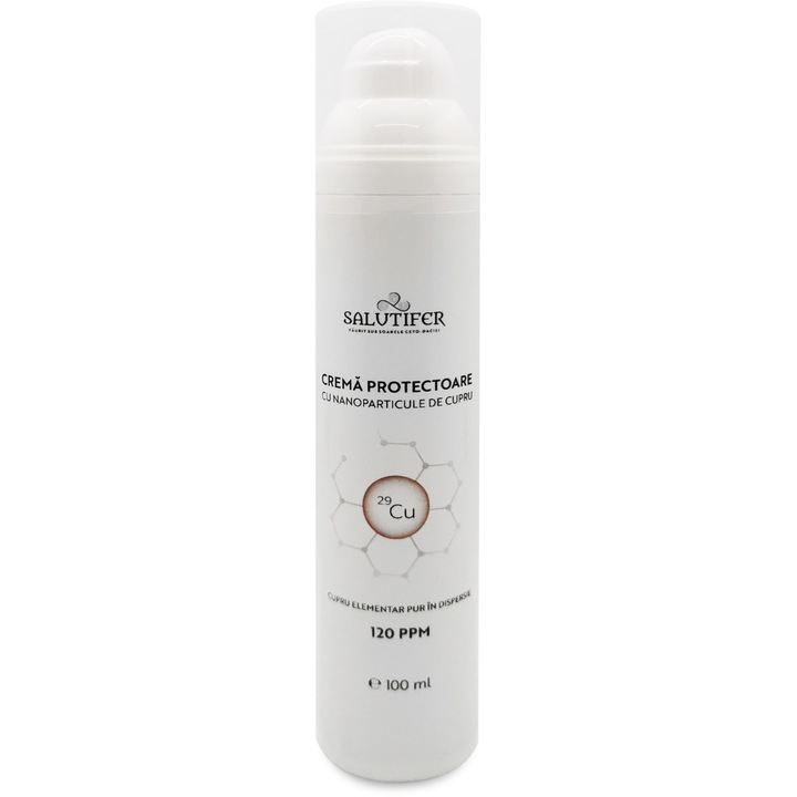 Crema protectoare cu nanoparticule de Cupru 100 ml