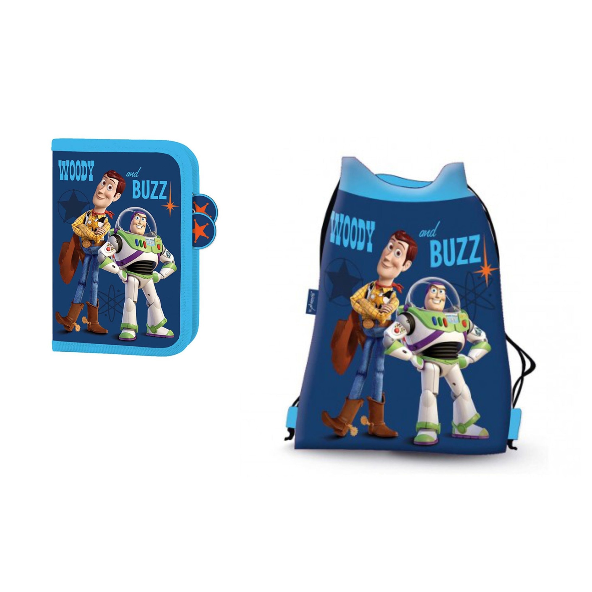 Penar neechipat cu un fermoar + Sac incaltaminte - Toy Story