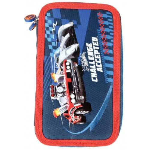 Penar echipat cu 2 fermoare - Hot Wheels