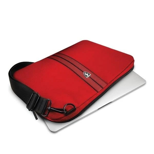 Geanta de umar pentru MacBook/iPad 13" Ferrari Urban Collection, Rosu