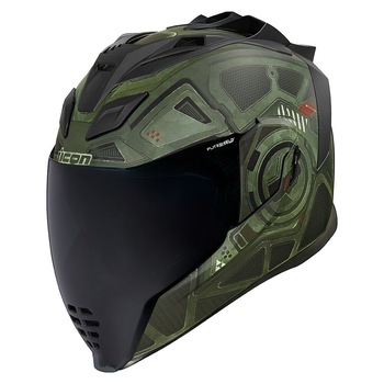 Casca moto ICON Airflite Blockchain, XL Casca moto ICON Airflite Blockchain, XL