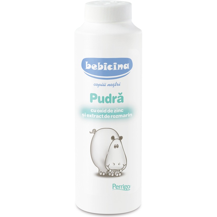 Pudra cu oxid de zinc si rozmarin Bebicina, 75g