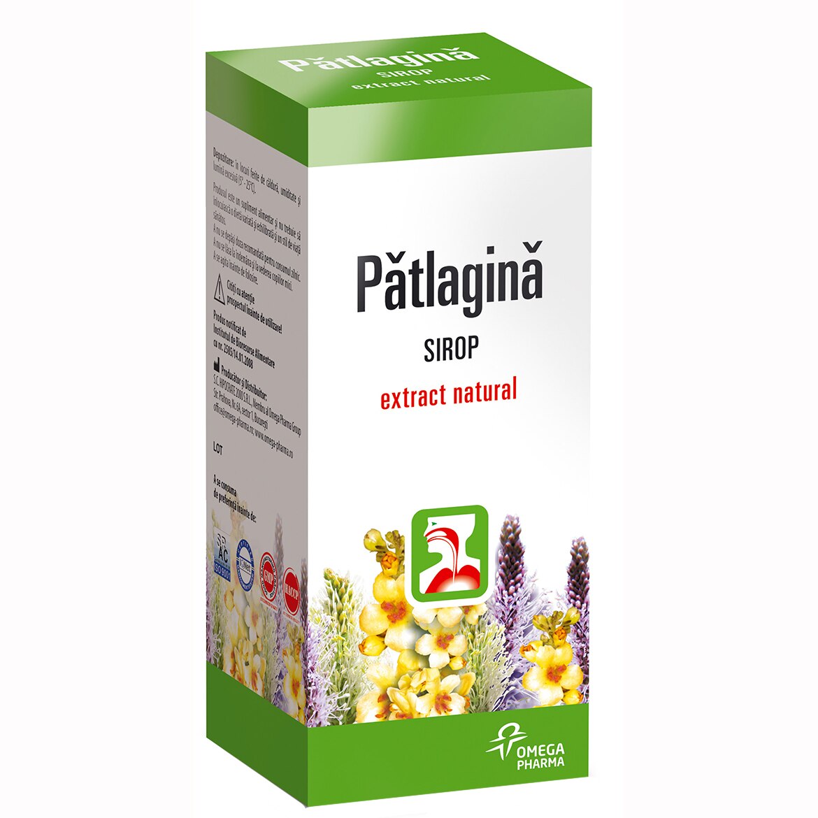 Sirop de patlagina Hipocrate, 100ml