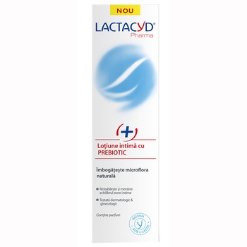 Lotiune intima cu prebiotic adulti Lactacyd Prebiotic, 250ml Lotiune intima cu prebiotic adulti Lactacyd Prebiotic, 250ml