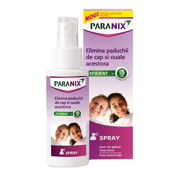 Spray antipaduchi Paranix, 100ml Spray antipaduchi Paranix, 100ml