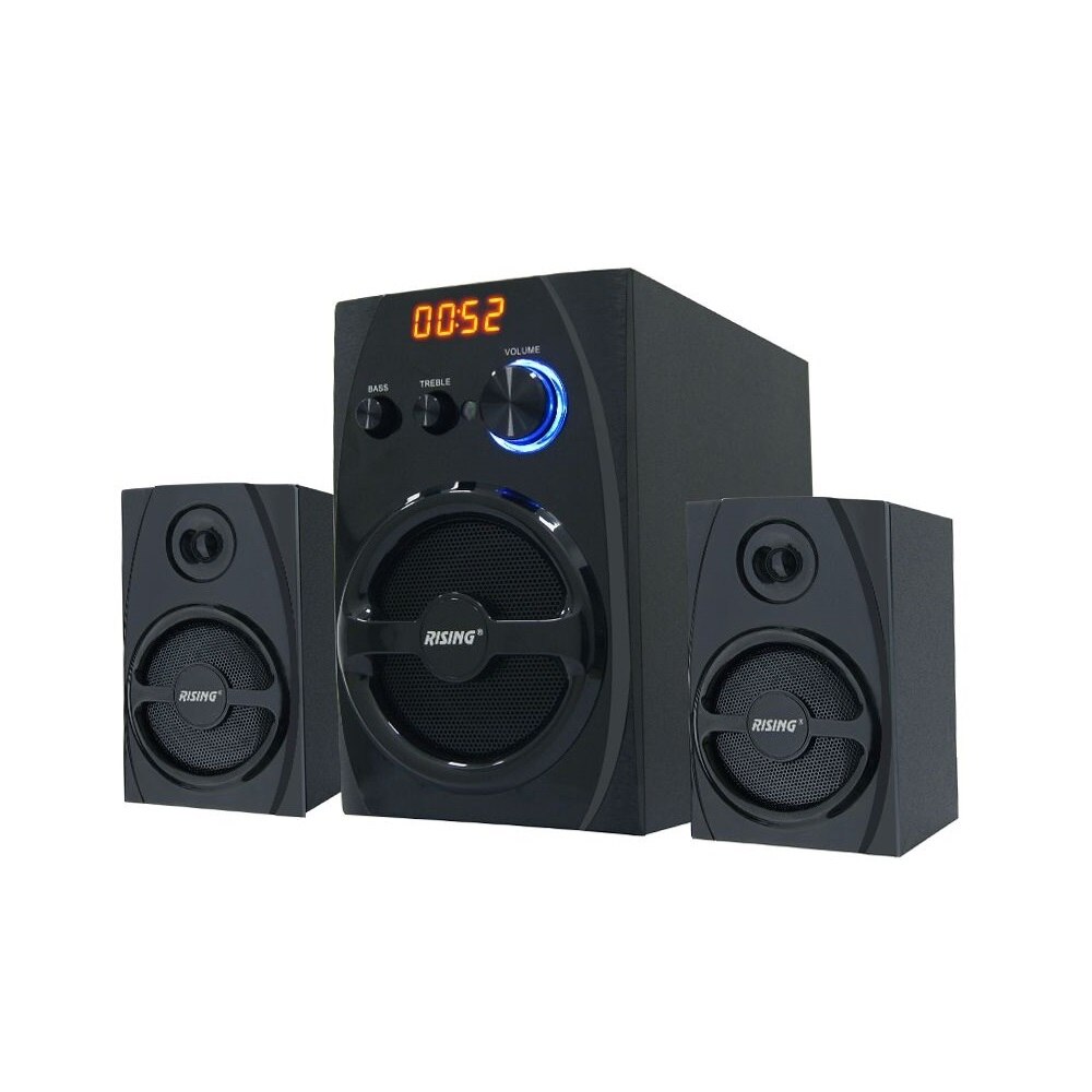 Sistem audio Elekom, RS-115BA, USB, SD, FM, Bluetooth, Negru