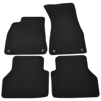 Set de 4 covorase auto pentru Audi A6, vidaXL, Tesatura, 550 g/m²Gri Set de 4 covorase auto pentru Audi A6, vidaXL, Tesatura, 550 g/m²Gri