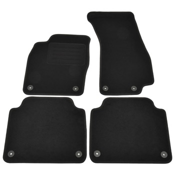 Set de 4 covorase auto pentru Audi A8, vidaXL, Tesatura,550 g/m²Gri Set de 4 covorase auto pentru Audi A8, vidaXL, Tesatura,550 g/m²Gri