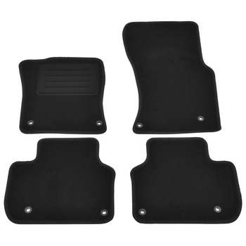Set de 4 covorase auto pentru Jaguar XF, vidaXL, Tesatura, 550 g/m², Gri Set de 4 covorase auto pentru Jaguar XF, vidaXL, Tesatura, 550 g/m², Gri