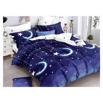 Lenjerie de pat pentru 2 persoane, Ralex Pucioasa, 50%bumbac 50% poliester, Elvo 430 Lenjerie de pat pentru 2 persoane, Ralex Pucioasa, 50%bumbac 50% poliester, Elvo 430