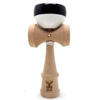 Kendama Ball Originala Alba Cu O Dunga Neagra Subtire Kendama Ball Originala Alba Cu O Dunga Neagra Subtire