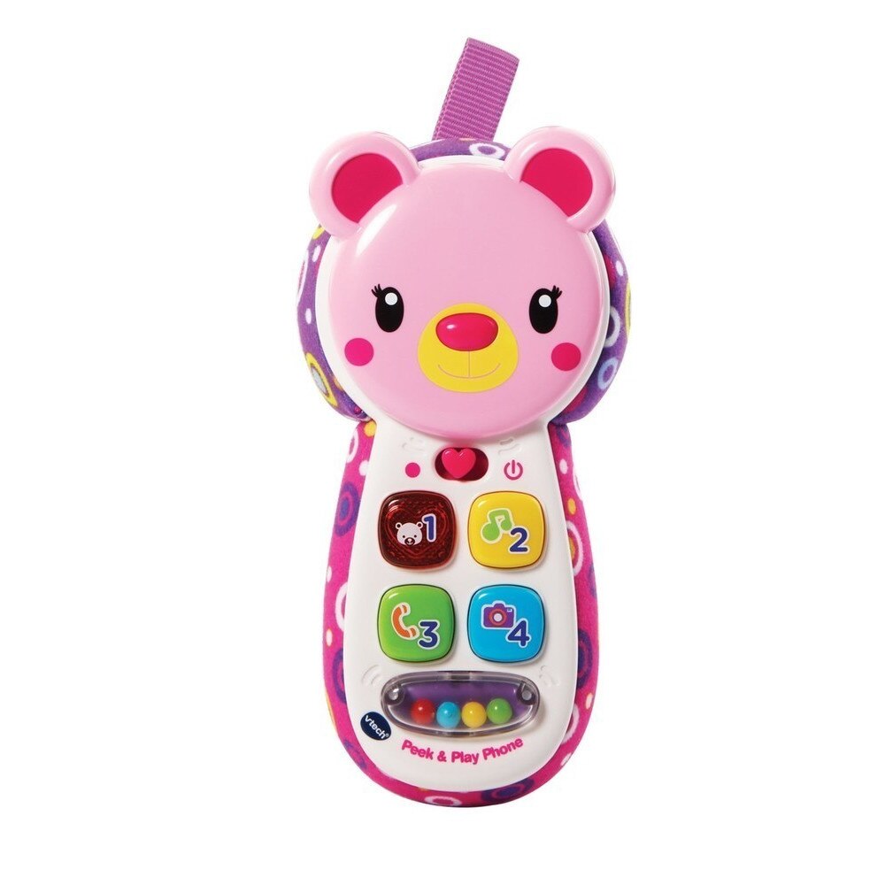 Telefon pentru copii Vtech - Ursulet roz