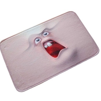 Covor crem, model strigat, 37 x 55 cm, Poem Design Covor crem, model strigat, 37 x 55 cm, Poem Design