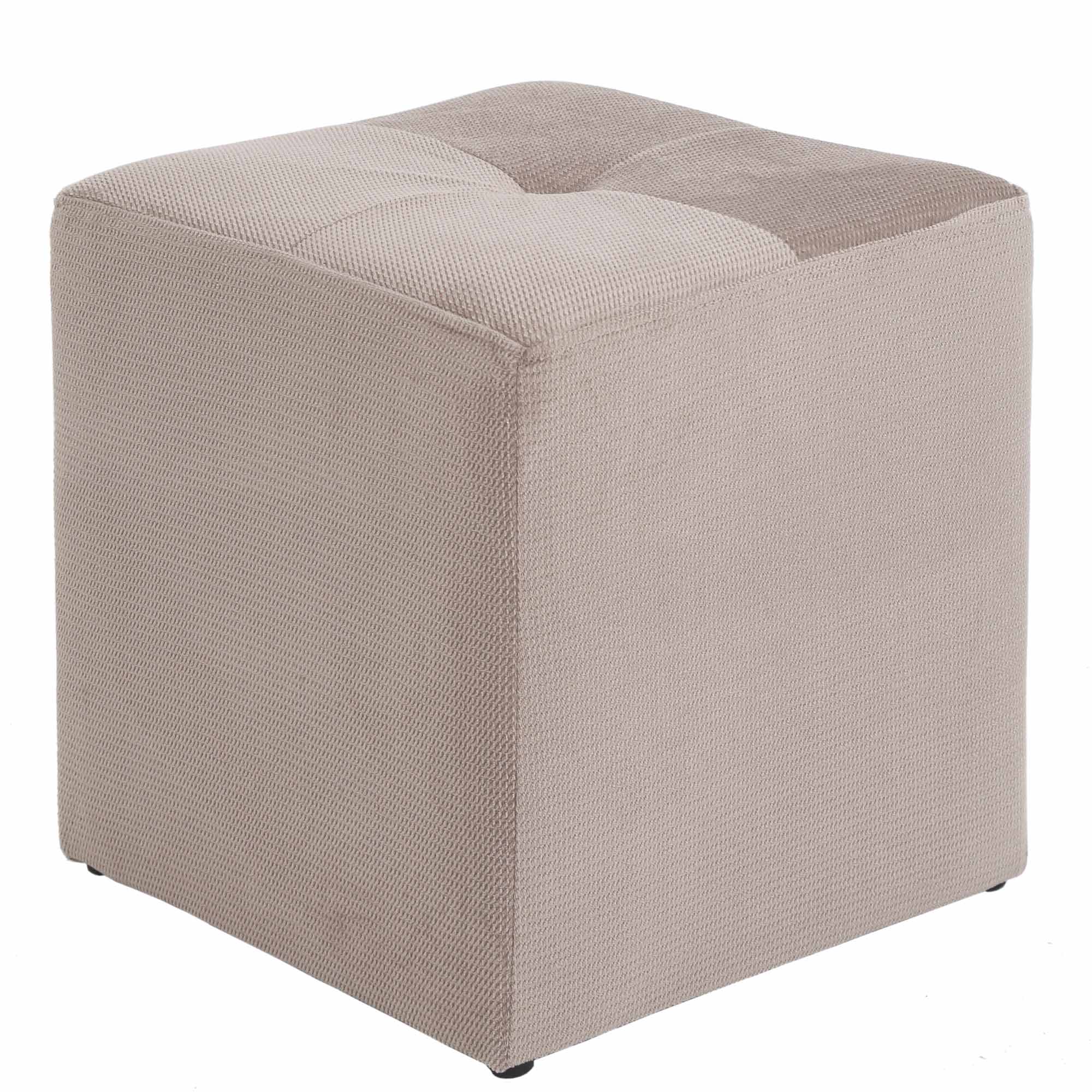 Taburet Cool, stofa Diamond Crem