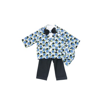 Costum casual pentru baieti, 5 piese, carouri, dae6966, 9-12 luni Costum casual pentru baieti, 5 piese, carouri, dae6966, 9-12 luni