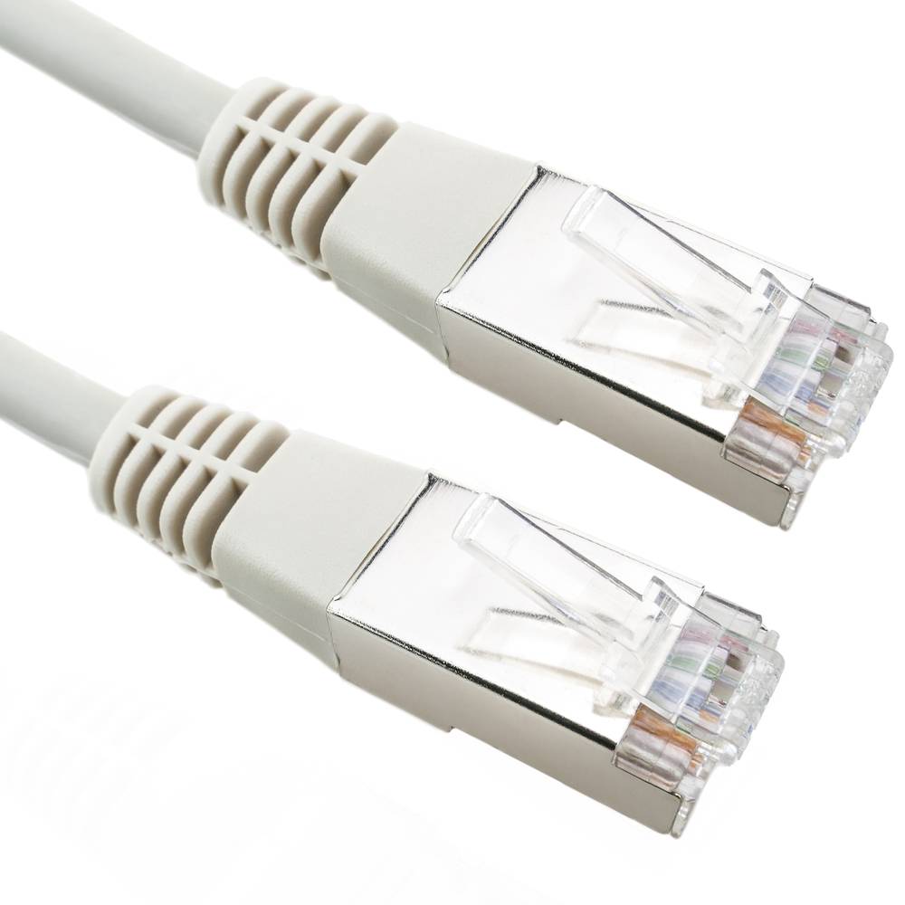 Cablu FTP LanKATT Patch cord cat. 5e, 2m, cupru 100%, ecranat, mufa turnata (molded type)