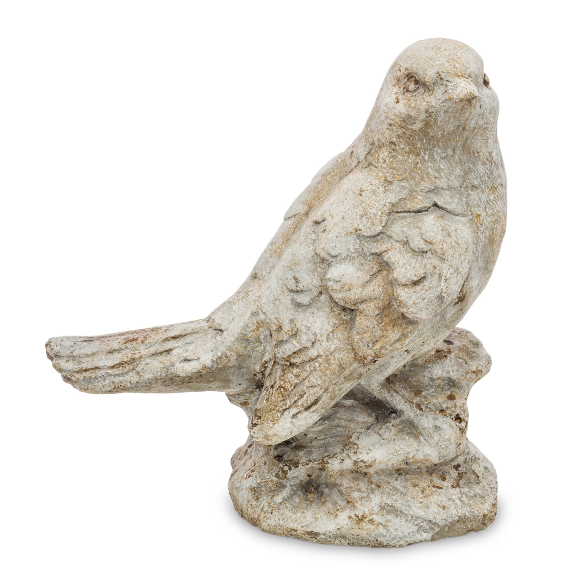 Decoratiune de piatra, pasare, 14x7.5 cm