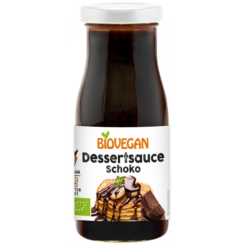 Topping bio de ciocolata Biovegan 150ml