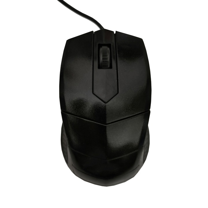 Mouse cu fir elSales ELS-811, 3 butoane, lungime cablu 1.5 m, universal, negru