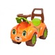 Technok Toys autó, pedál nélkül, narancssárga