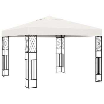 Pavilion, crem, 3 x 3 m, material textil 48005 Pavilion, crem, 3 x 3 m, material textil 48005