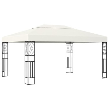 Pavilion, crem, 3 x 4 m, material textil 48007 Pavilion, crem, 3 x 4 m, material textil 48007