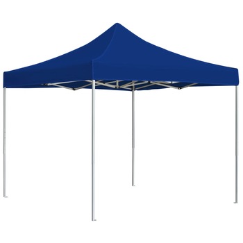 Pavilion cort profesional pliabil de petrecere vidaXL, Aluminiu, 200 x 200 x 315 cm, Albastru Pavilion cort profesional pliabil de petrecere vidaXL, Aluminiu, 200 x 200 x 315 cm, Albastru