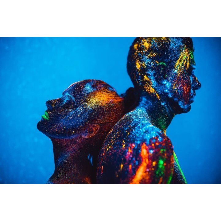 Tablou canvas 100x70 cm, model Portret fata 21