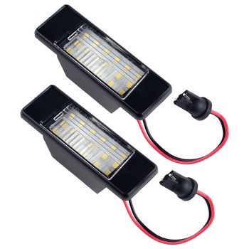 Set 2 Lampi numar led dedicate pentru Nissan Qashqai, Juke, Pathfinder, X-Trail - BTLL-152 Set 2 Lampi numar led dedicate pentru Nissan Qashqai, Juke, Pathfinder, X-Trail - BTLL-152