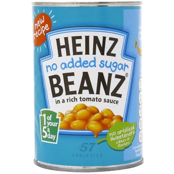 Fasole fara zahar Heinz, 415g Fasole fara zahar Heinz, 415g